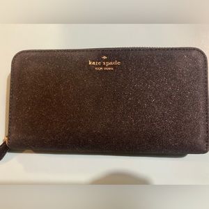 Kate Spade glitter wallet